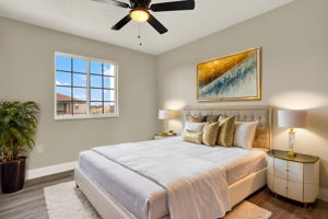 Virtually Staged- Bedroom