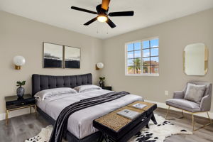 Virtually Staged- Bedroom