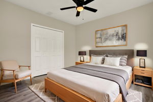 Virtually Staged- Bedroom