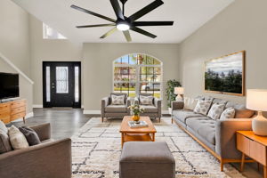 Virtually Staged- Living Room