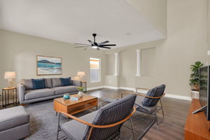 Virtually Staged- Living Room