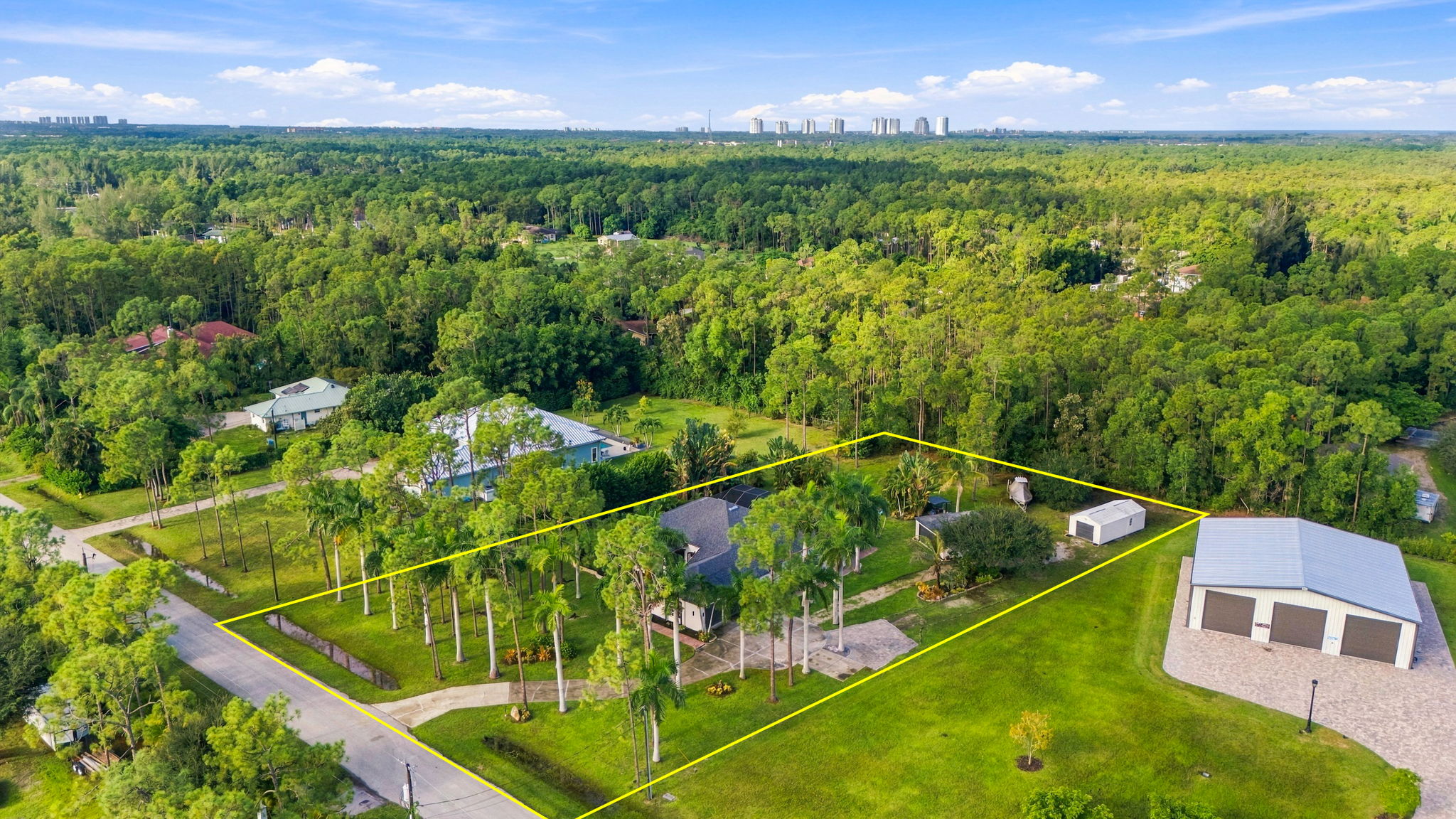 Aerial Front Exterior 3 - lot line