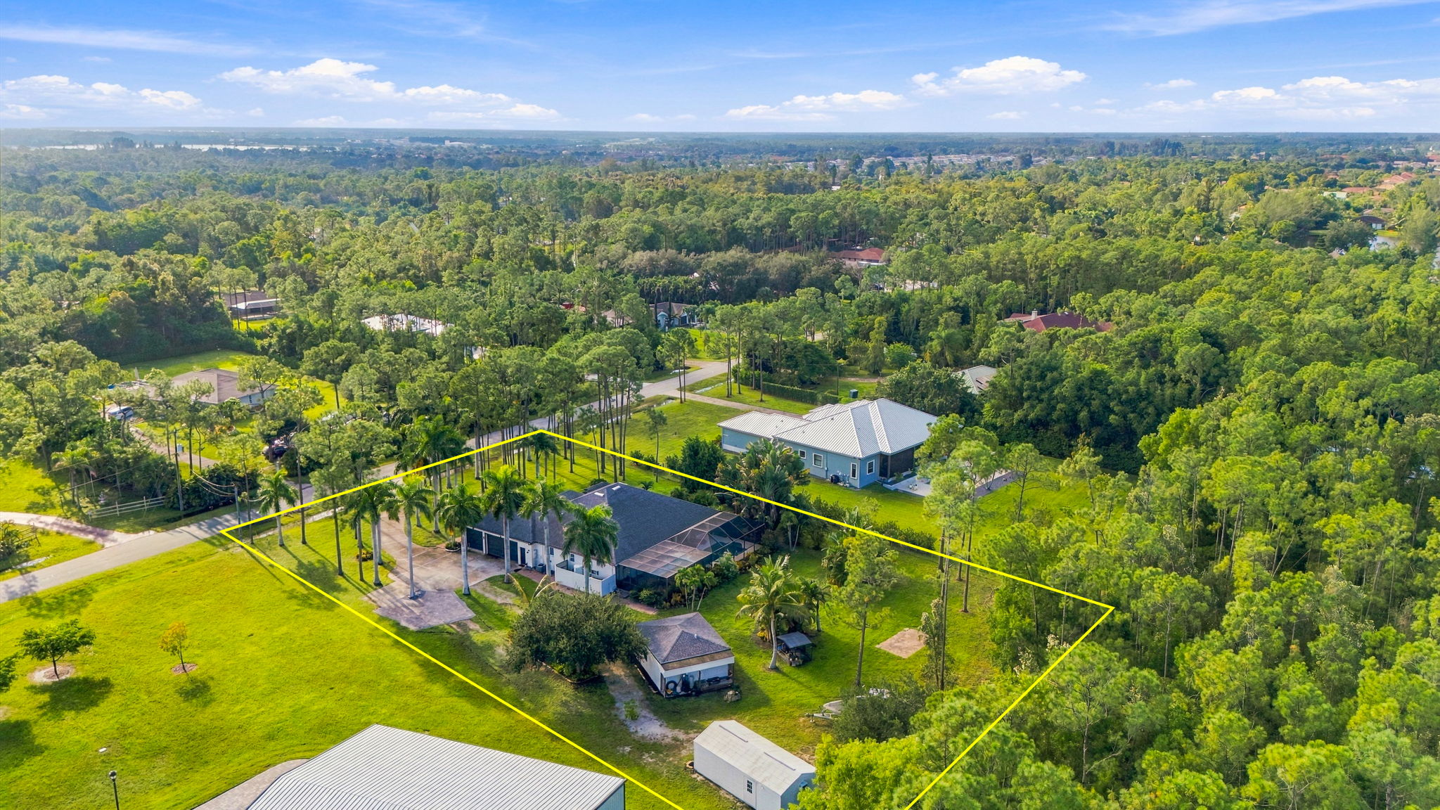 Aerial Rear Exterior 1 - lot line