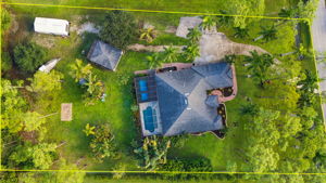 Aerial Overview - lot line