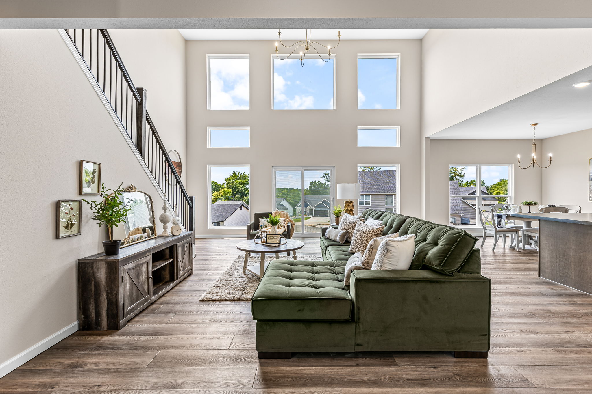 Open concept large view