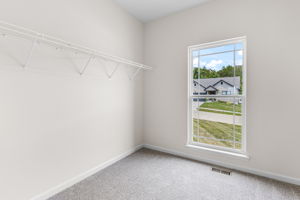 Large walkin closet