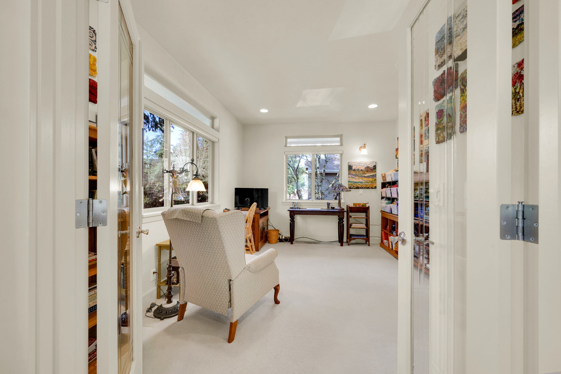French Doors to Bedroom #3