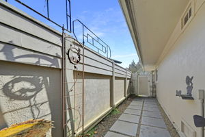 Current Owners added large square pavers