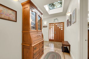 Marble Entry and Skylight