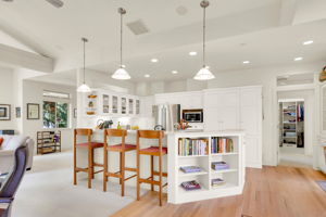 Brand New Hardwood Floors in the Kitchen