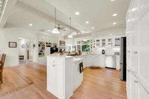 Refinished Hardwoods in Dining Room and Hallway