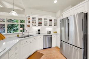 Newer Refrigerator. Appliance Garage.
