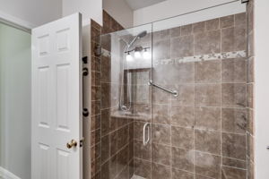 Lower Level Tile Shower