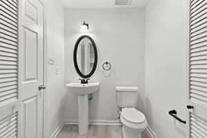 Half Bath - Laundry