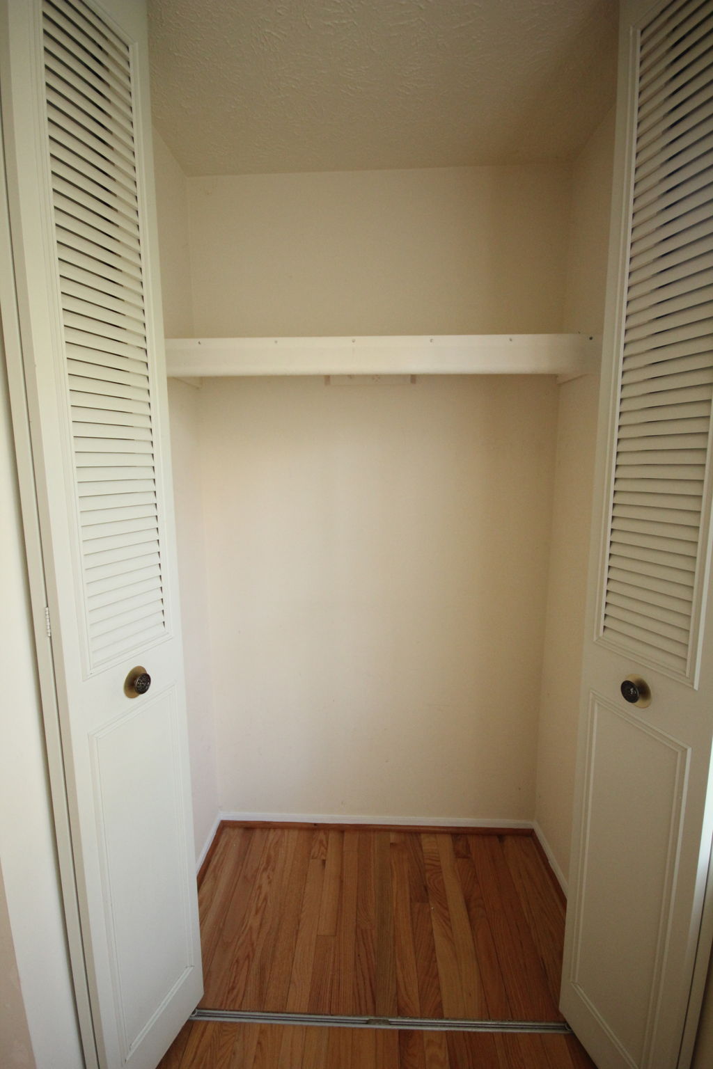Large closets in all bedrooms