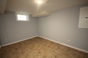 Bonus room in basement for office, hobby, guests