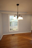 Breakfast area adjoins kitchen and family room