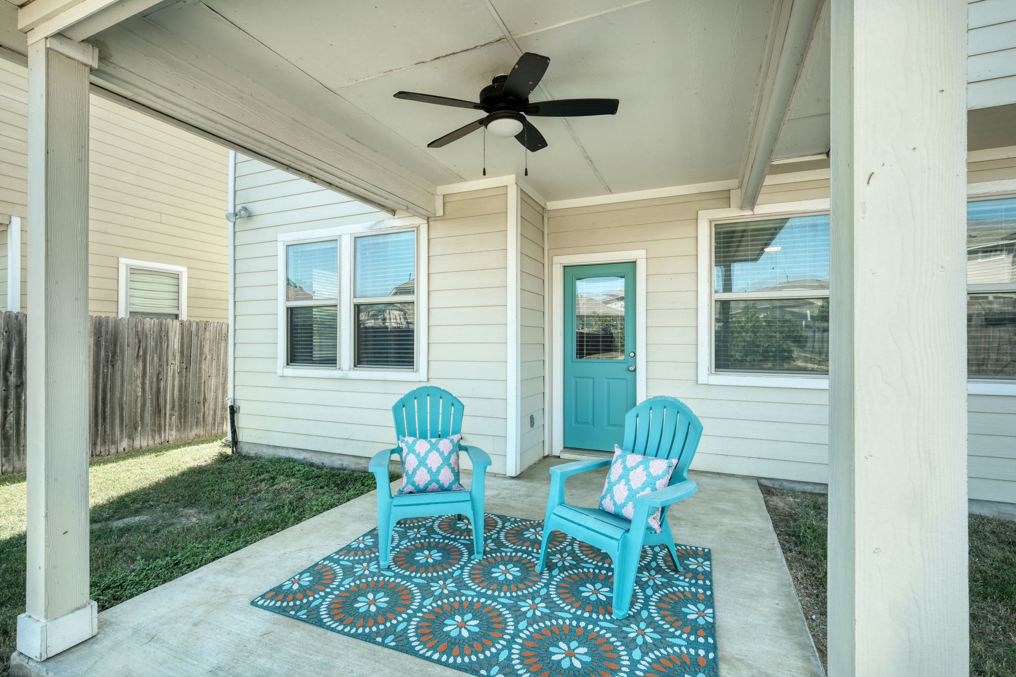 Covered Back Patio