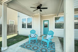 Covered Back Patio