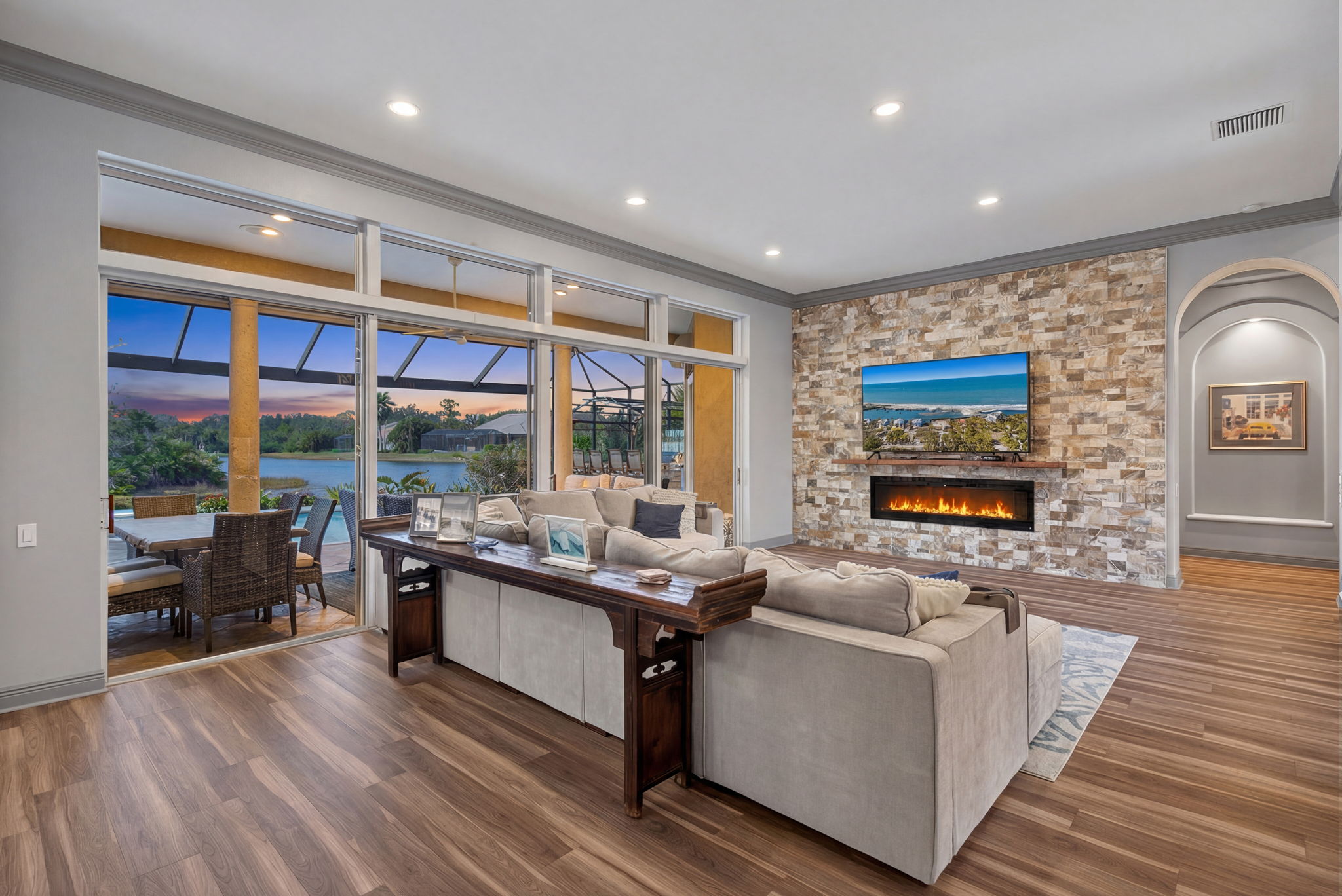 Living Room 1 of 5 -Dusk