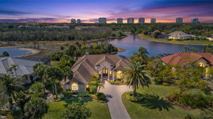 Aerial Front Exterior 1 -Dusk