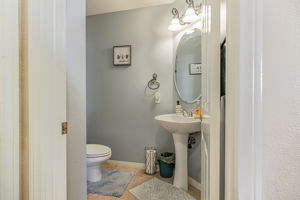 Downstairs Powder Room