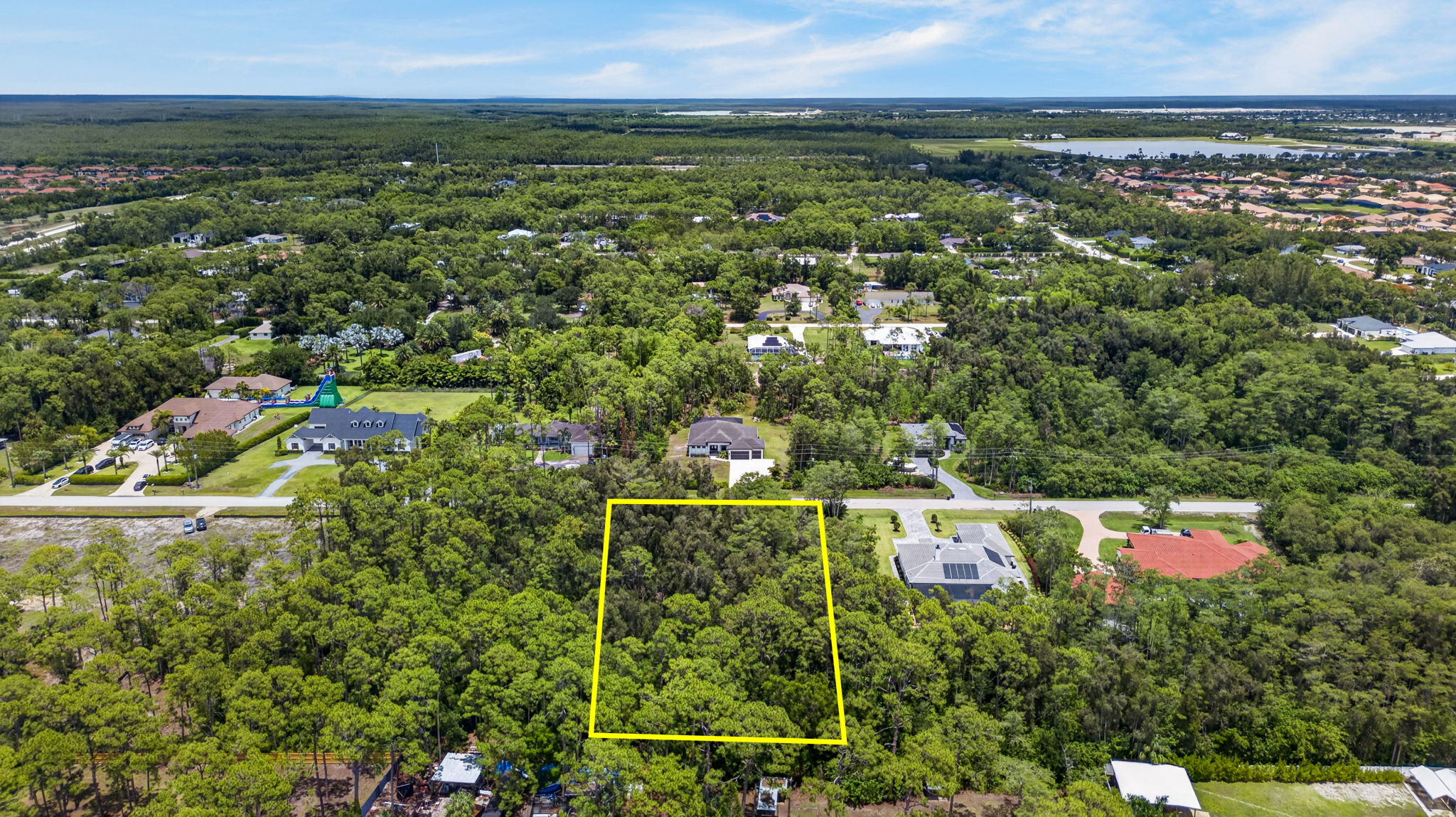 Aerial 7 -Lot Lines