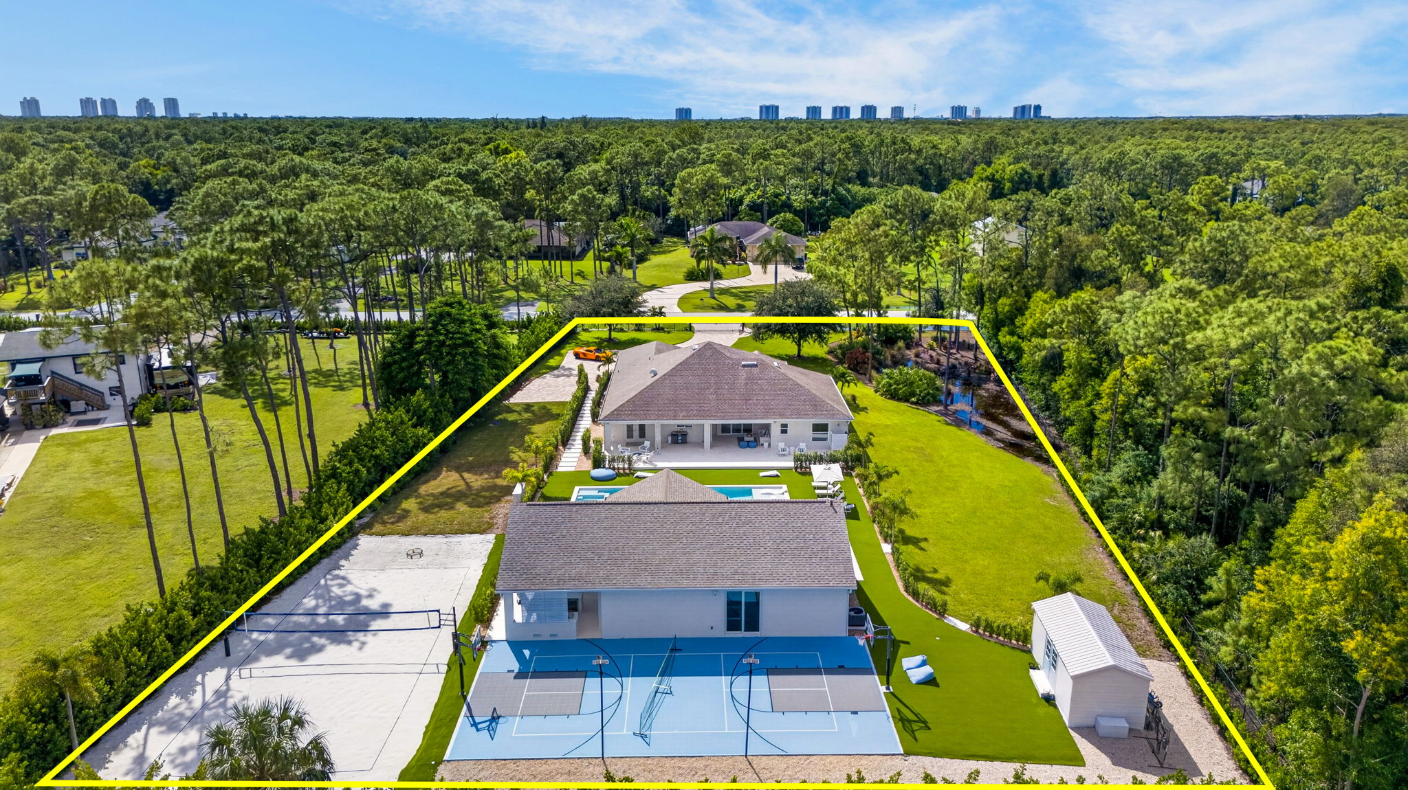Aerial 5 -Lot Lines