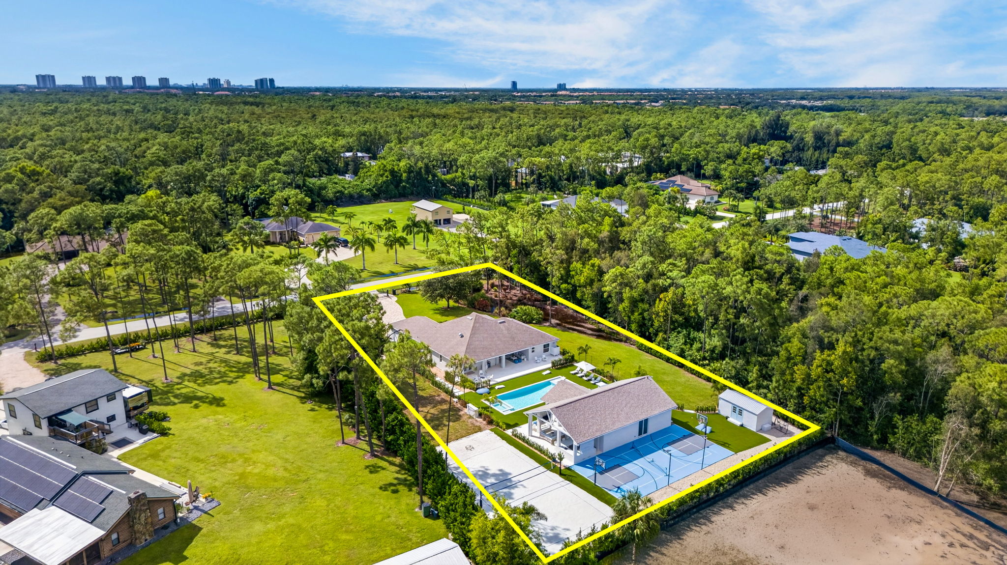 Aerial 6 -Lot Lines