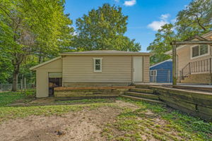 1.5 Car Garage and Shed