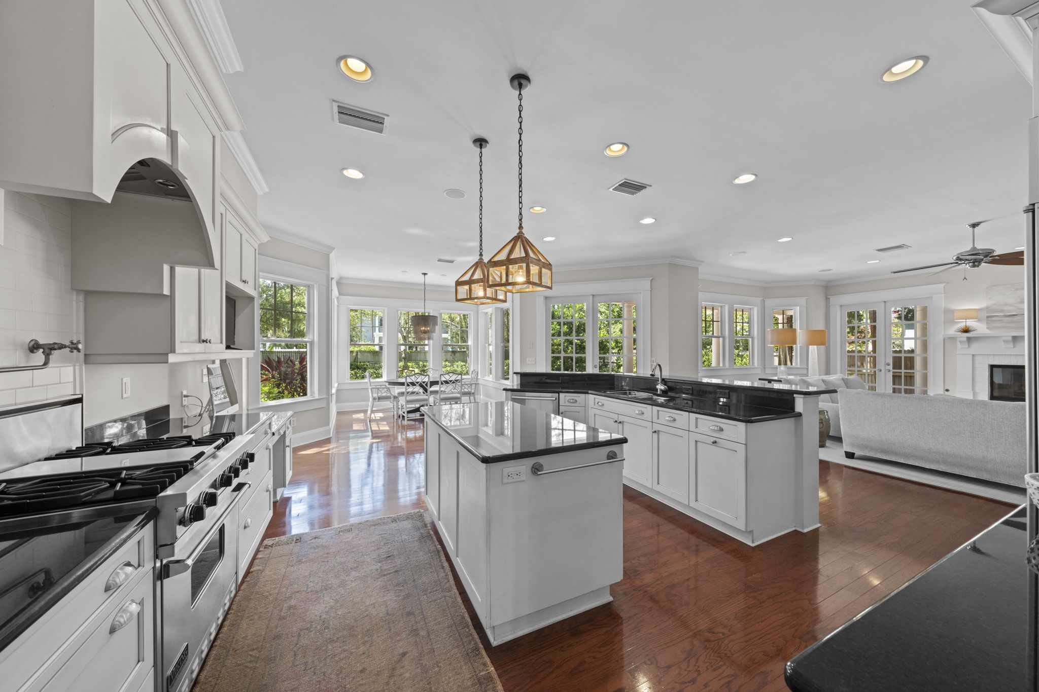 Abundance of natural light