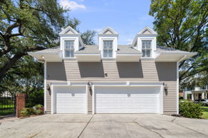 2442 Prospect is one of only a handful of homes in NSB with an attached 3 car garage
