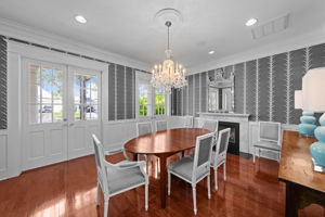 With French doors to the front porch