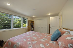 Large window and closet!