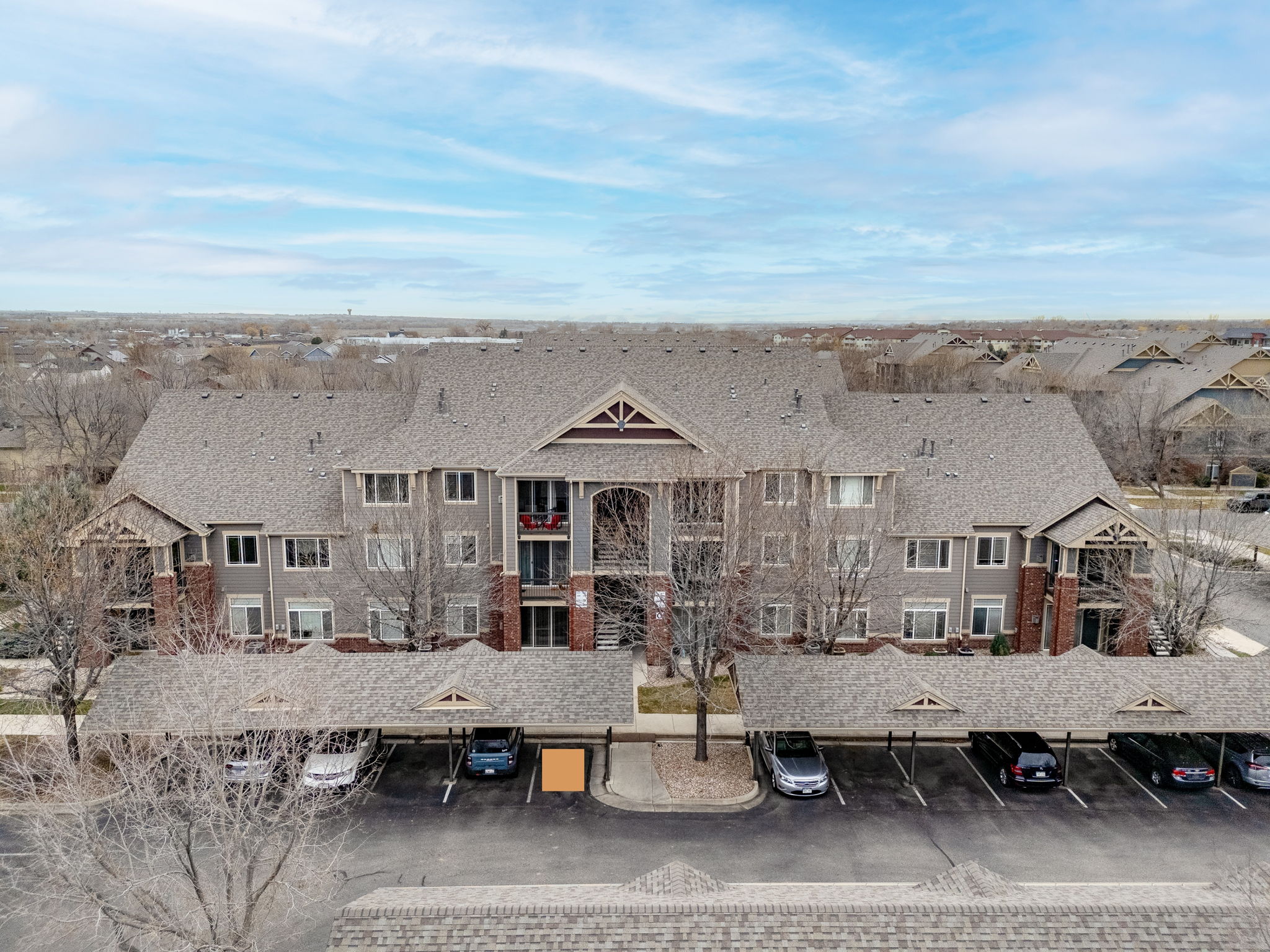 Reserved Covered Parking Space Right In Front Of Unit