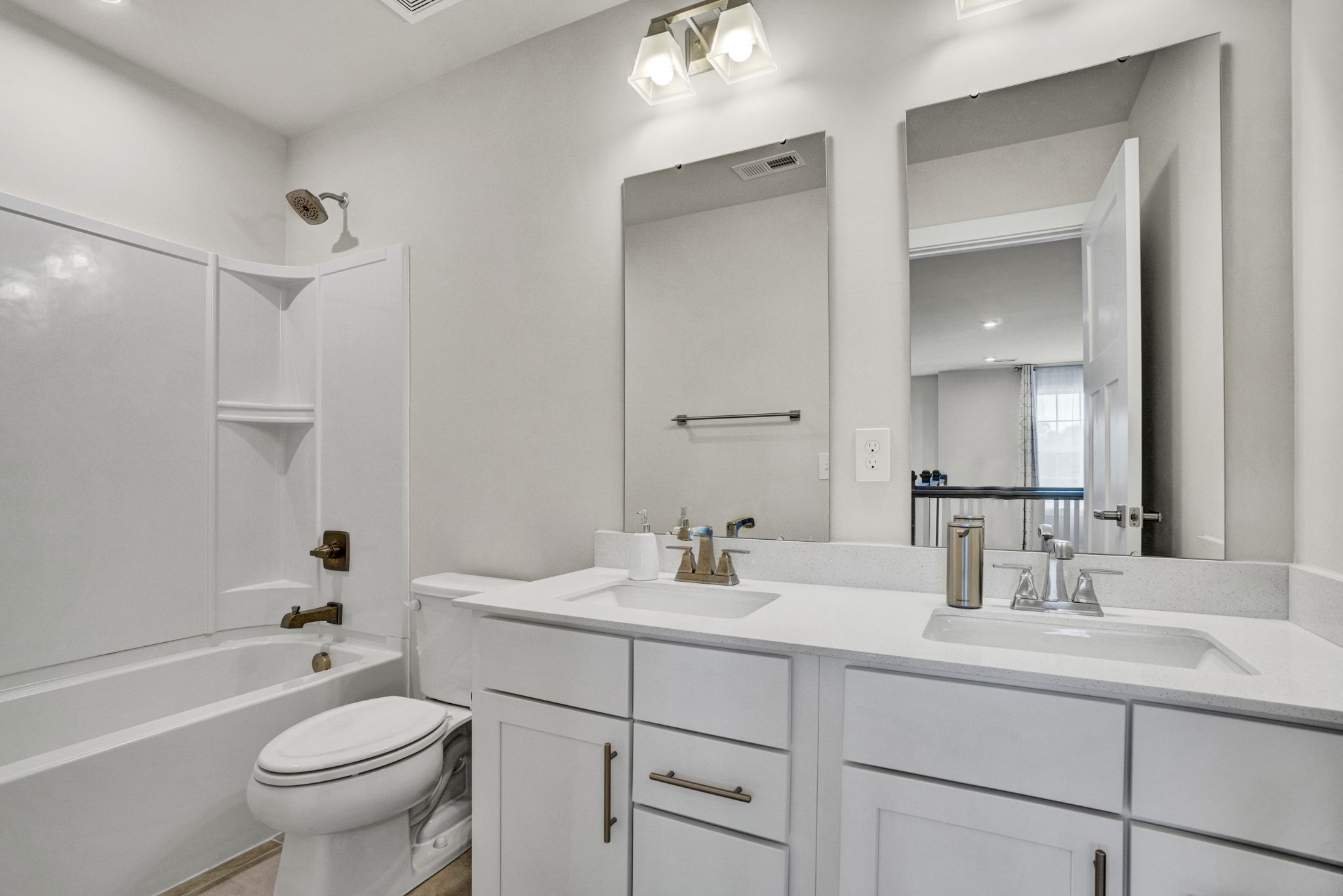 Bathroom with Dual Sink Vanity