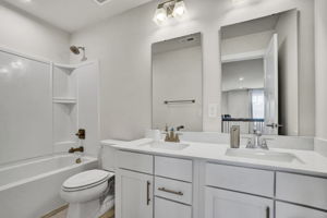 Bathroom with Dual Sink Vanity