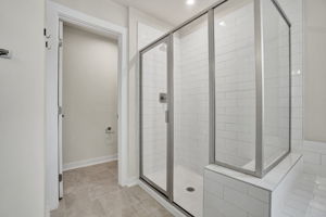 Shower and Water Closet