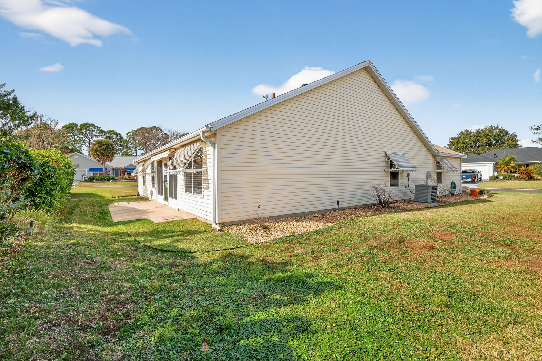 Rear and Side Elevation