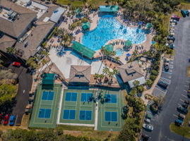 Kings Point South Club28 Tennis, Pickleball and Basketball Courts