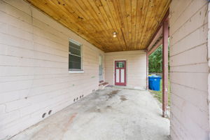 Carport and Laundry