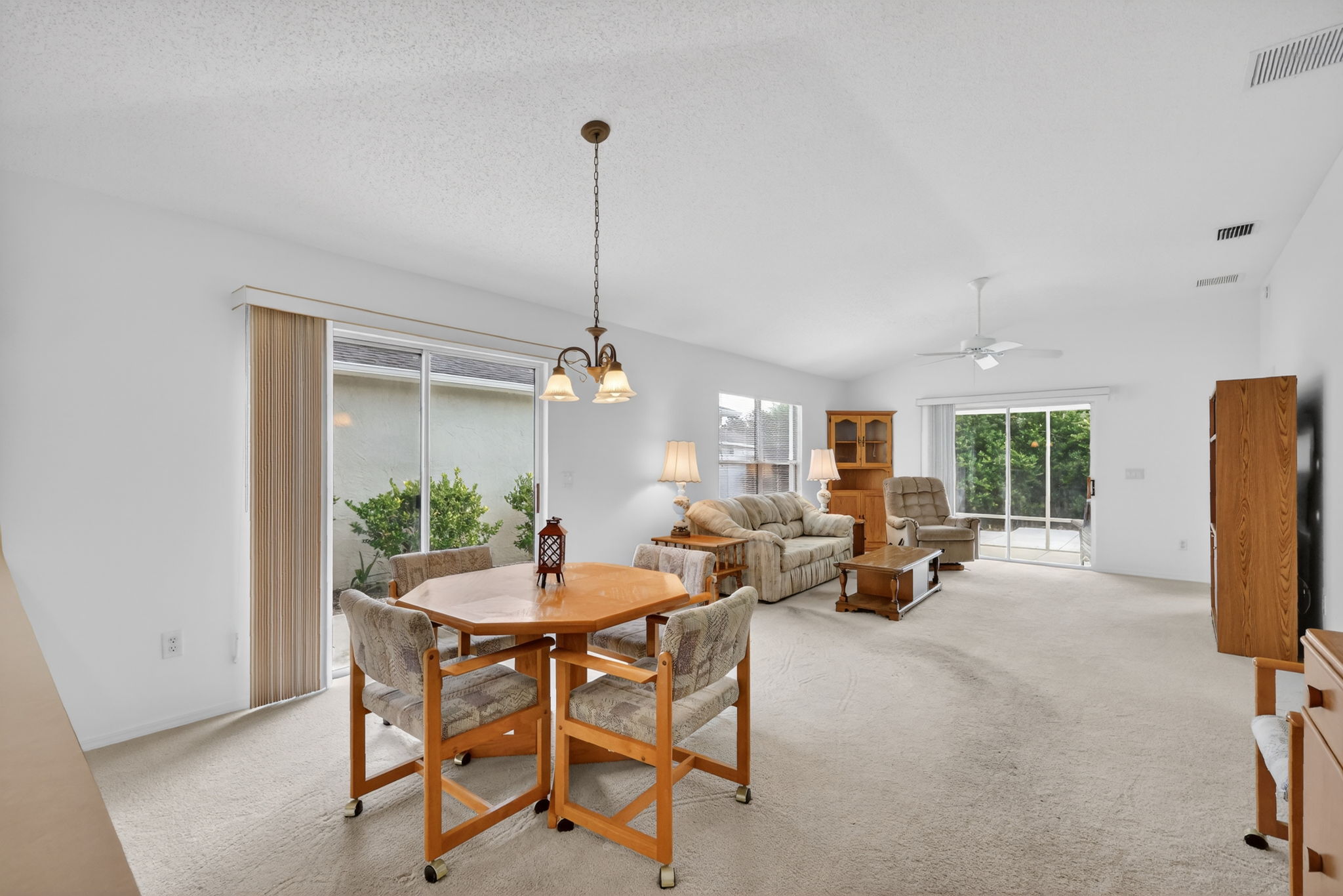 Dining and Living Rooms