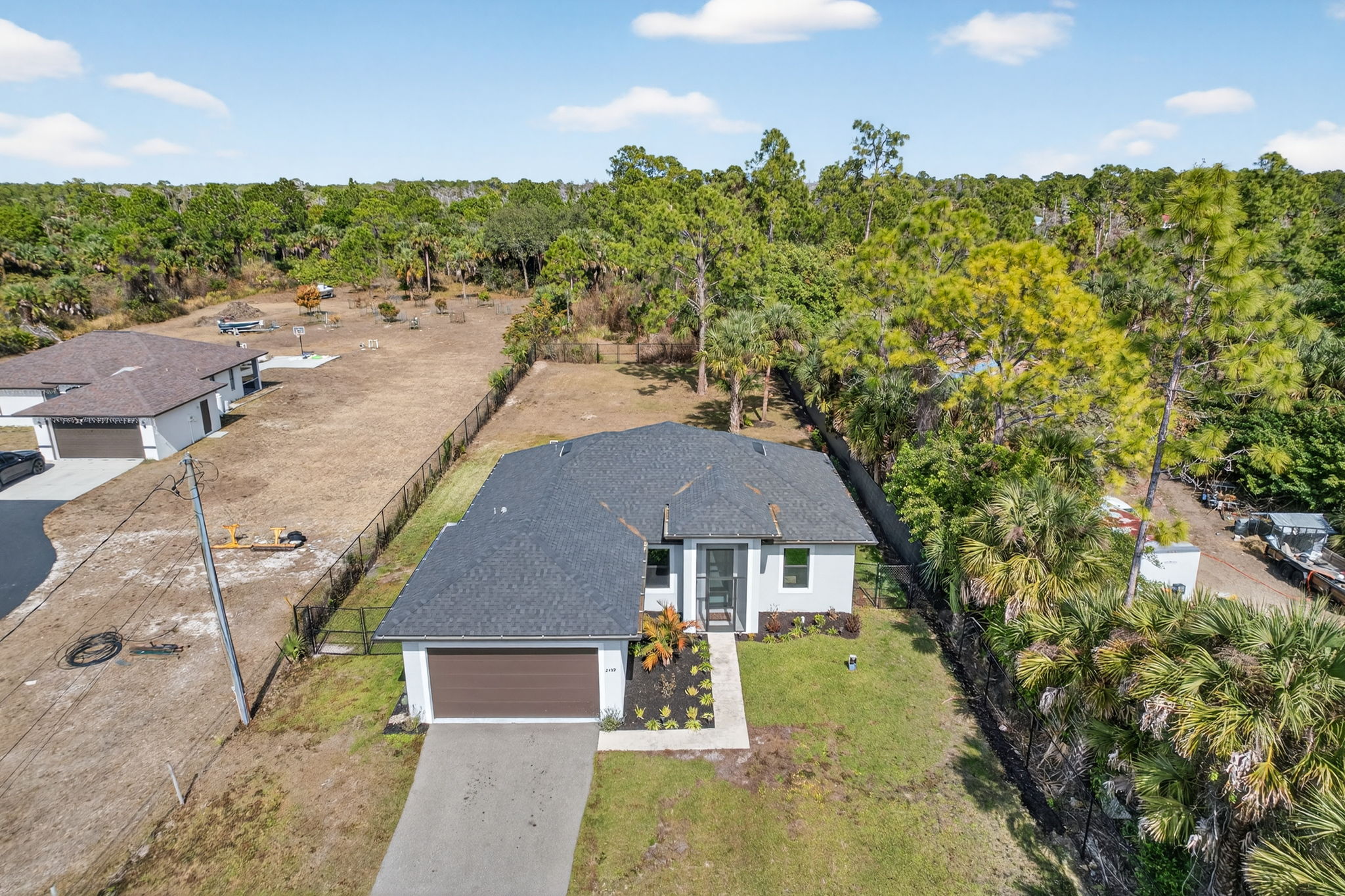 Aerial Front Exterior 1