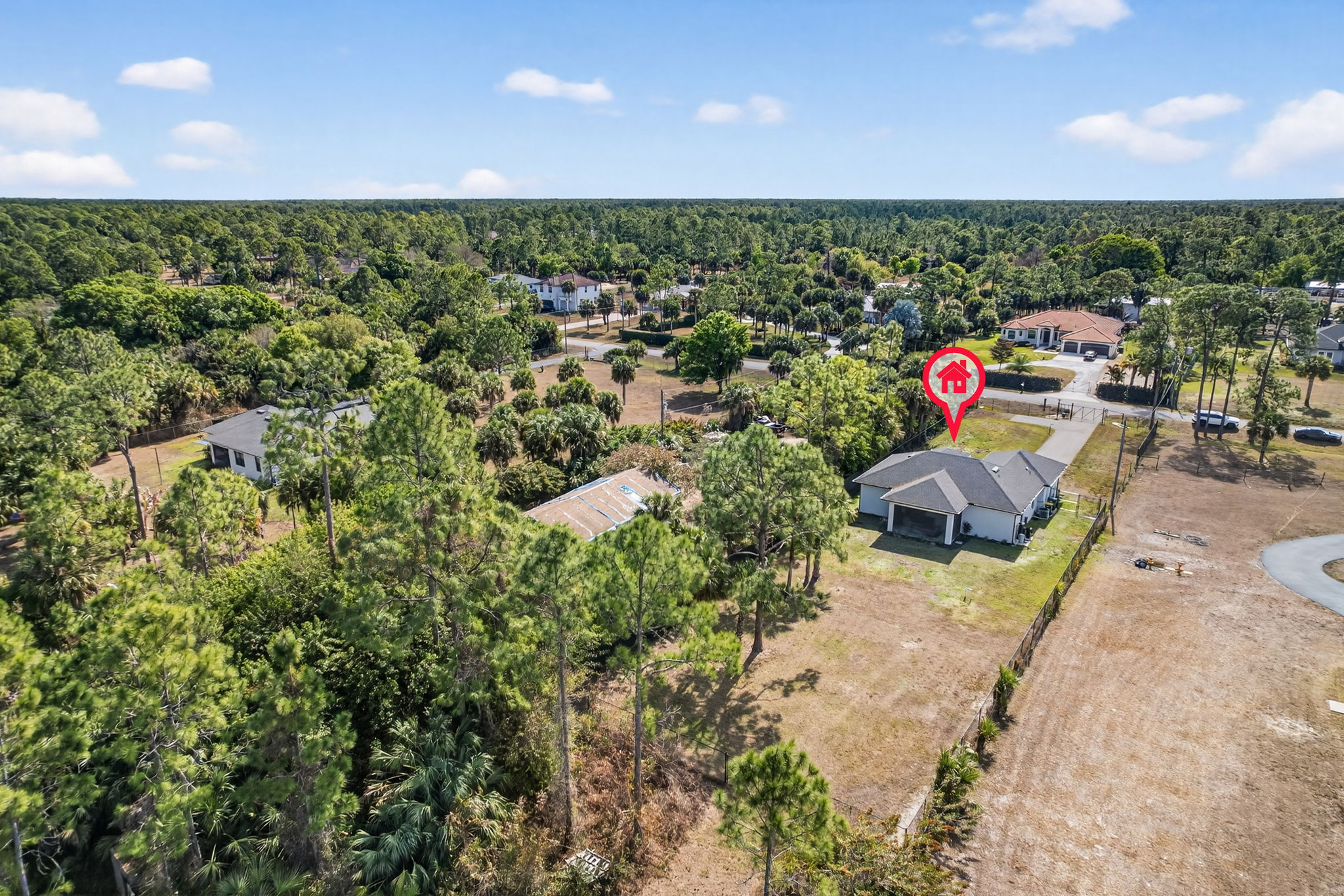 Aerial Rear Exterior 1 - marker