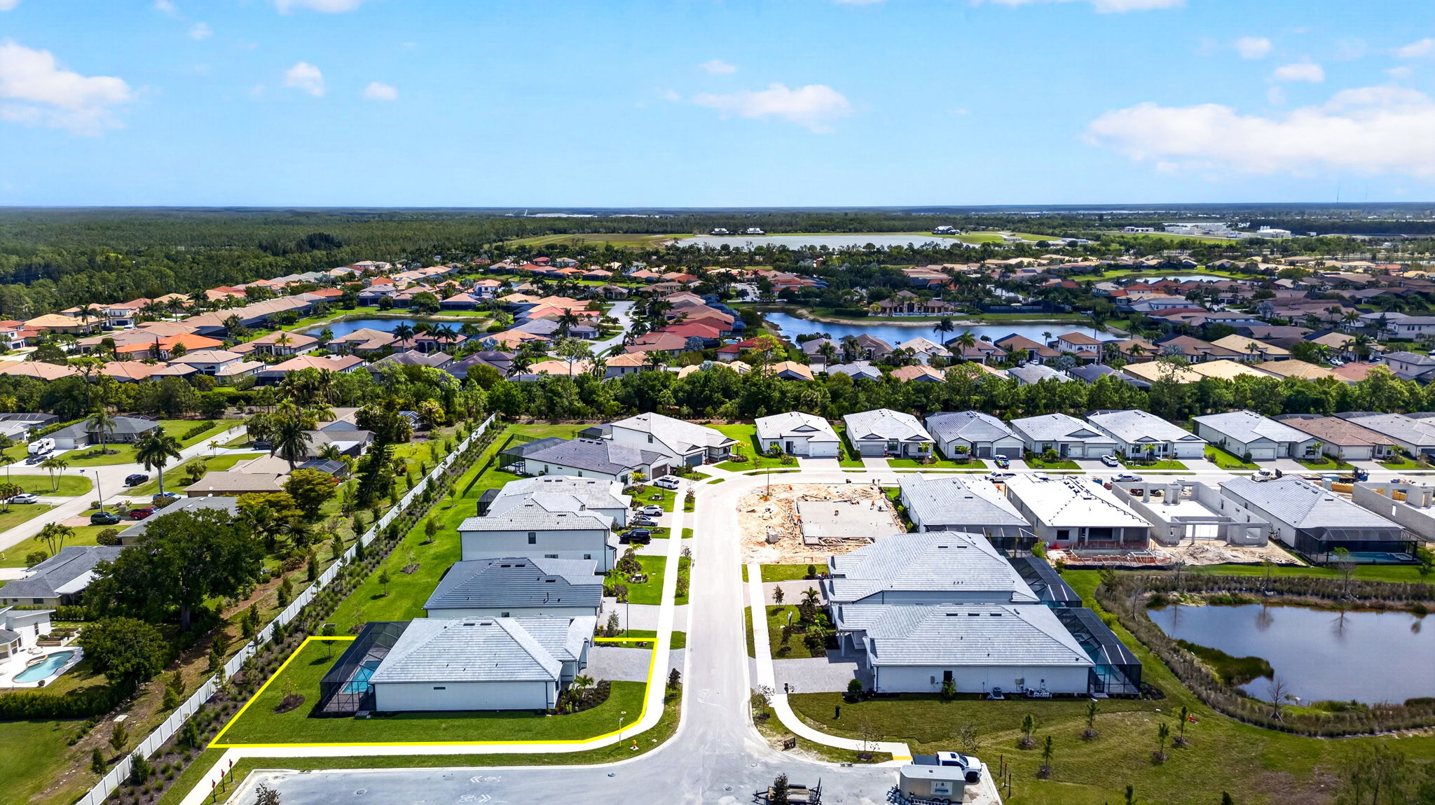 Aerial Front Exterior 3 - lot line