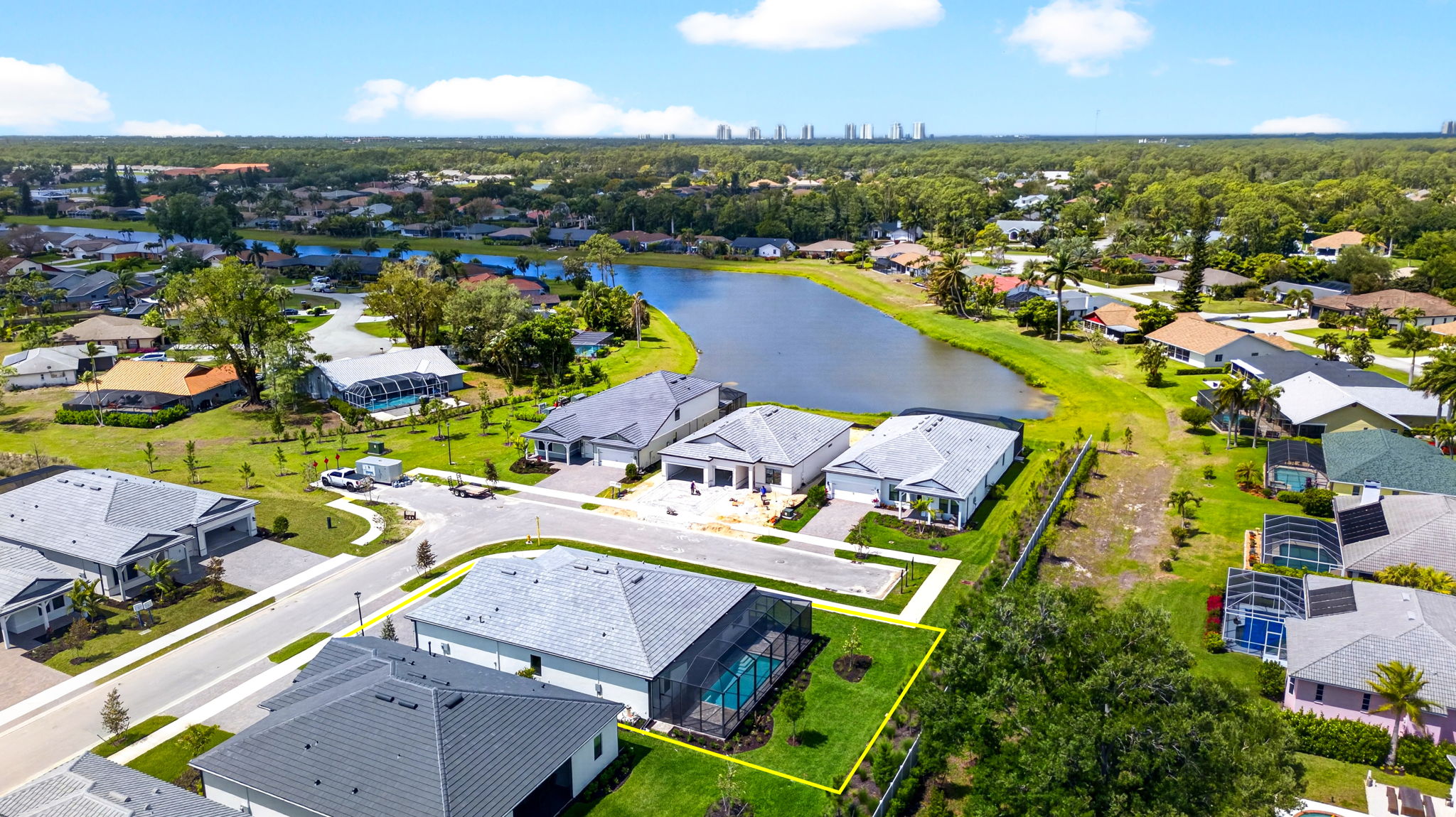 Aerial Rear Exterior 2 - lot line