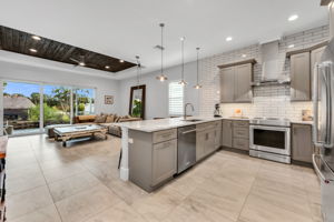 Kitchen to Living Room - View 1