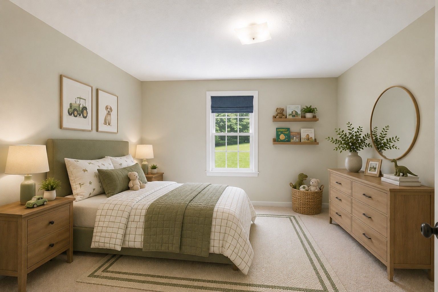 Bedroom - Virtually Staged - AI Generated
