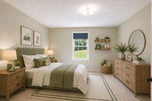 Bedroom - Virtually Staged - AI Generated