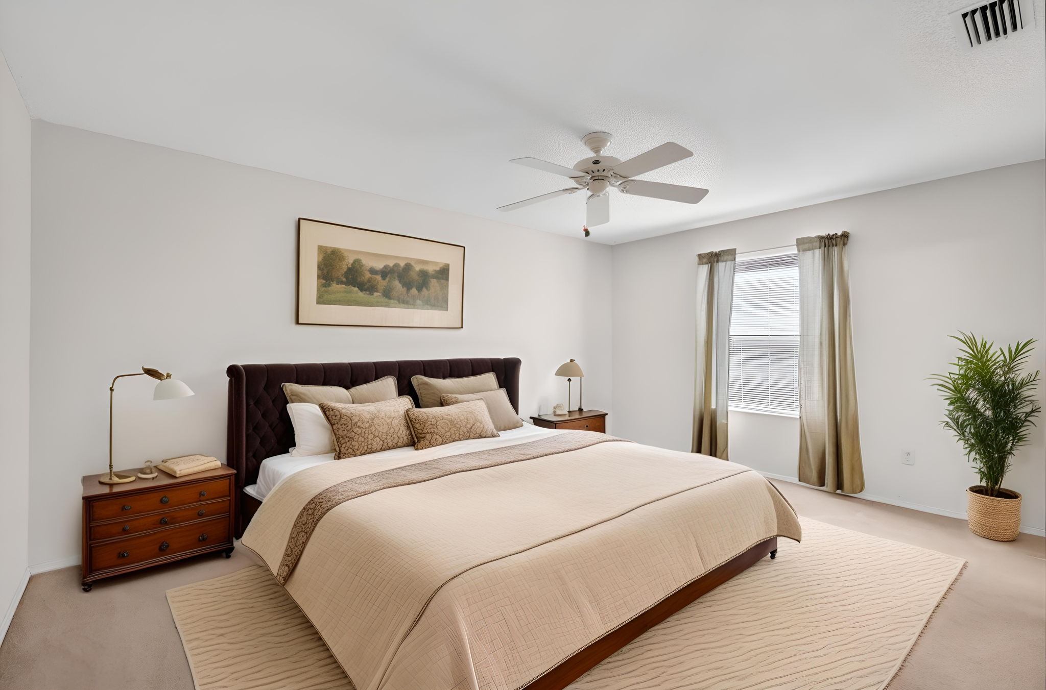 Virtually Staged - Primary Bedroom